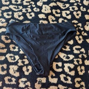 Women’s High-Cut Black Swim Bottom set of two